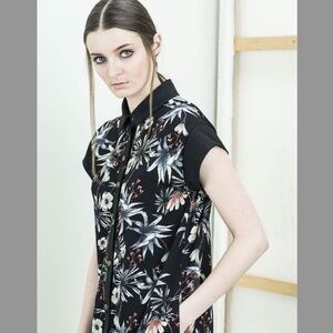 Bodybag by Jude Dark Floral Dress - Size S